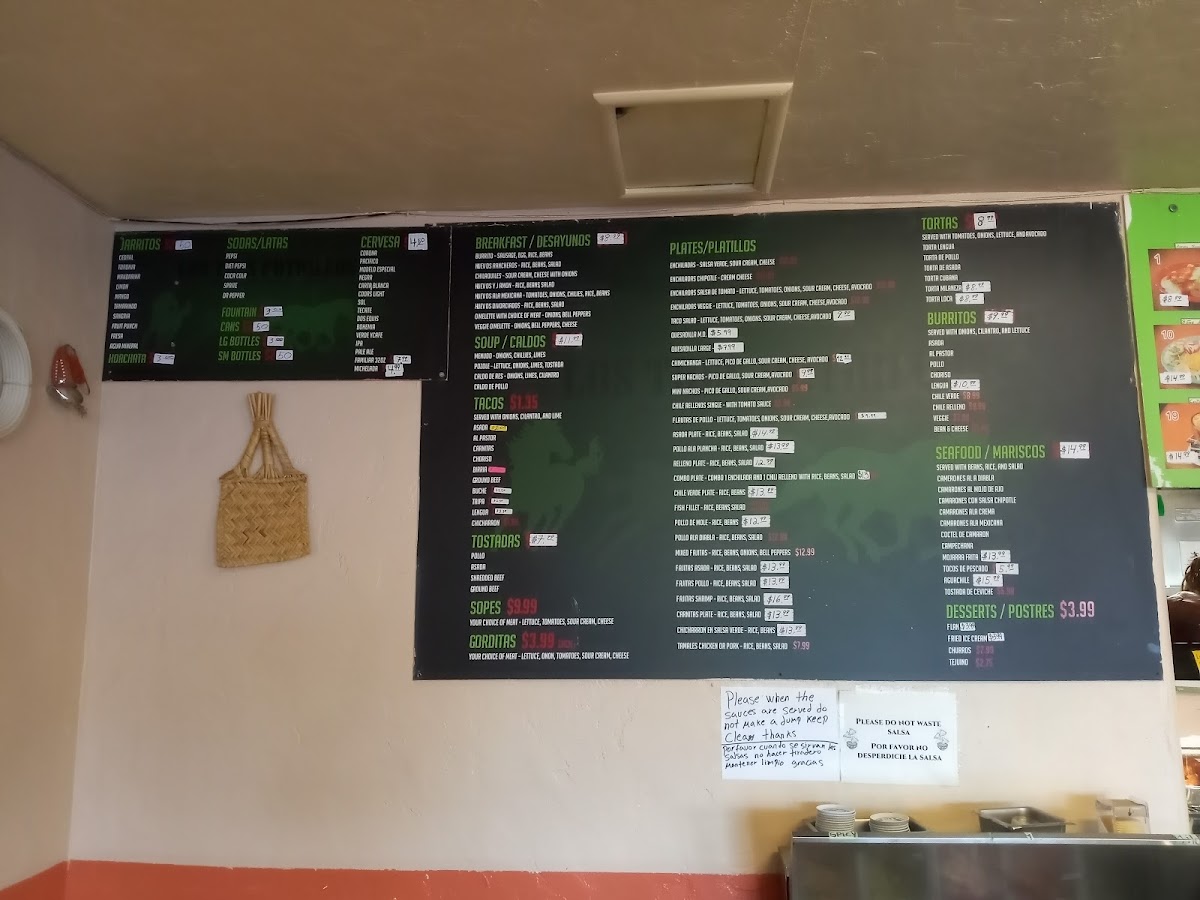 Los Tres Potrillos Menu - Image 3